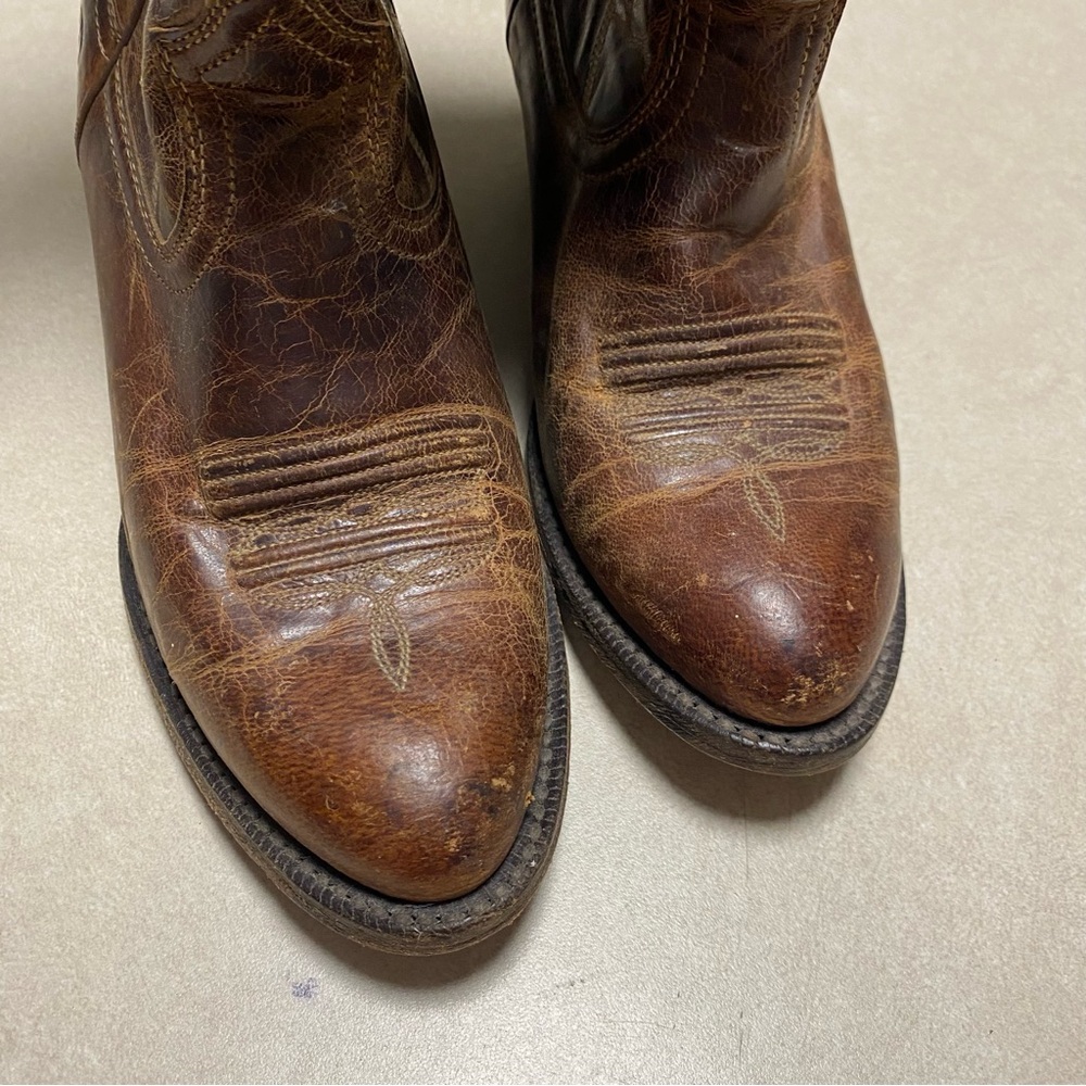 Ariat Cowboy Boots Women’s Size 7 Brown Desert Holly Western Cowgirl Boots - Picture 3 of 10
